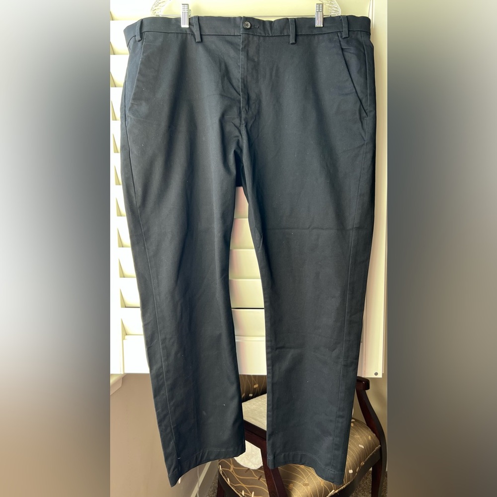 St John’s Bay-Temp Flex - 46x30 New Without Tags -Men's Black Straight-Fit Pants